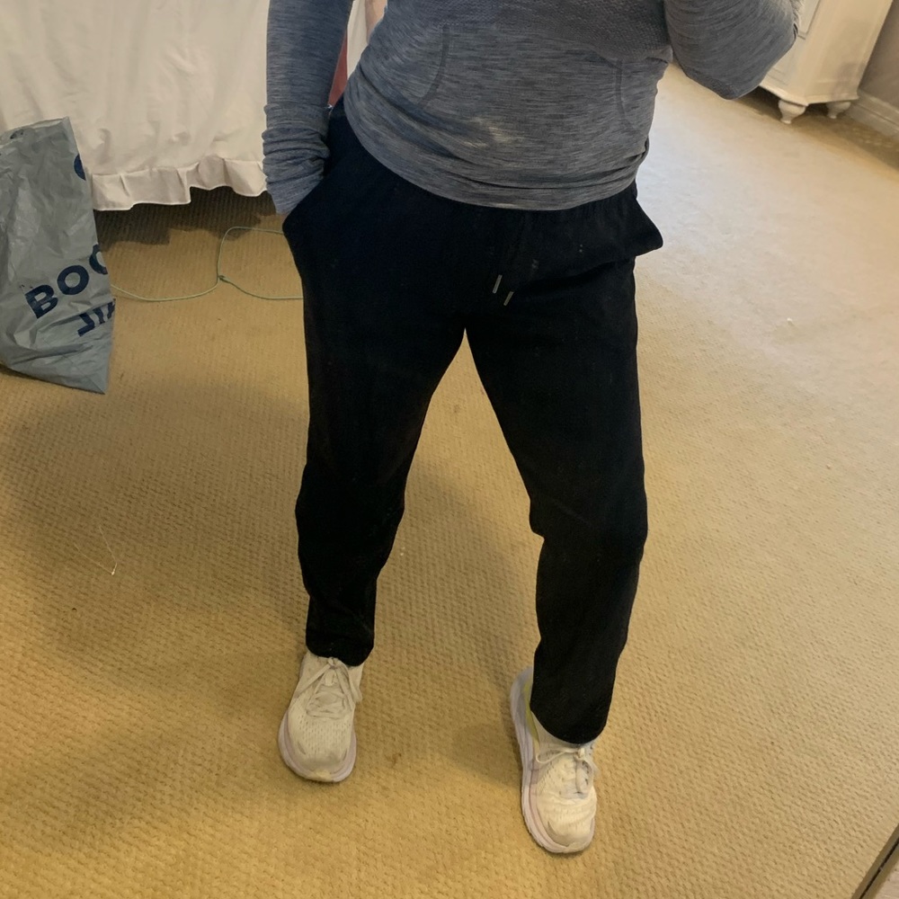 Black joggers